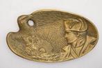 antiek metalen schaaltje Napoleon Waterloo, Antiek en Kunst, Ophalen of Verzenden