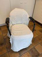 Toiletstoel Zwart skai Vermeiren, Diversen, Verpleegmiddelen, Ophalen, Zo goed als nieuw