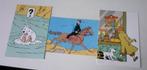 Tintin & Milou 3 cartes postales neuves, Ophalen of Verzenden, Kuifje, Nieuw, Overige typen