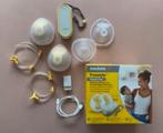 Medela Hands-free Freestyle + Koeltas + Bewaarzakjes, Kinderen en Baby's, Ophalen of Verzenden, Zo goed als nieuw, Borstkolf