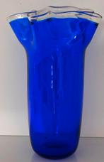 Vaas kobalt blauw bohemia kristal, Ophalen