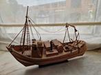 Maquette vieux chalutier, Hobby en Vrije tijd, Modelbouw | Boten en Schepen, Zo goed als nieuw, Ophalen