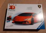 3D puzzel Lamborghini Ravensburger, Ophalen of Verzenden, Zo goed als nieuw