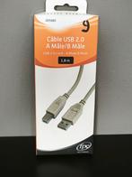 Câble USB 2.0, Ophalen of Verzenden, Nieuw