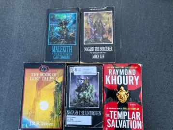 5 Engelse boeken beschikbaar voor biedingen