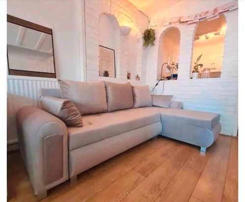 Bank met bedfunctie. Sectionele bank. Slaapbank., Antiek en Kunst, Antiek | Meubels | Stoelen en Sofa's, Verzenden