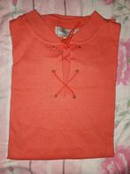 T-shirt met lange mouwen -nine-, Maat 42/44 (L), Nieuw, Oranje, Ophalen of Verzenden