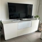 TV meubel, Huis en Inrichting, Ophalen, Gebruikt, 150 tot 200 cm, Glas