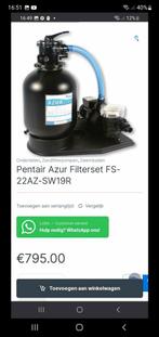 Zandfilterpomp, Ophalen