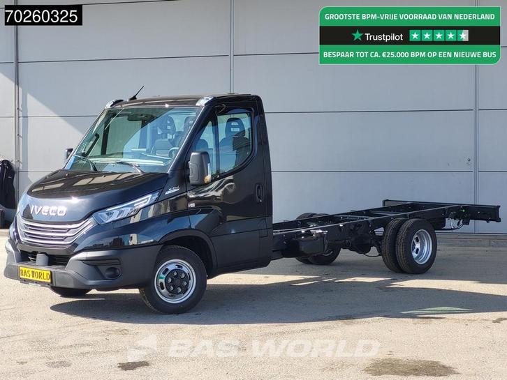 Iveco Daily 35C21 Automaat 410wb Dubbellucht 2025model Chass, Auto's, Bestelwagens en Lichte vracht, Bedrijf, Te koop, Airconditioning
