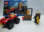 Lego City Fire 60105 Le VTT de pompiers, Comme neuf, Ensemble complet, Lego, Enlèvement ou Envoi