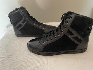 Hogan Rebel Sneaker/Boots (Leather & Suede) Zwart - 41- new