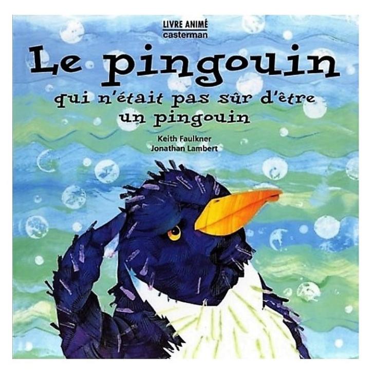 <livre Pop-Up> 🐧 Le pingouin qui n'était pas sûr …, Boeken, Kinderboeken | Kleuters, Zo goed als nieuw, Fictie algemeen, 4 jaar