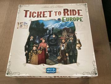 Ticket to ride Europe, Enlèvement, Neuf