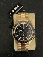 Hugo boss, Handtassen en Accessoires, Horloges | Heren, Ophalen, Polshorloge, Nieuw, Goud
