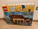 Lego Simpsons Huis met doos, Enlèvement, Lego, Utilisé