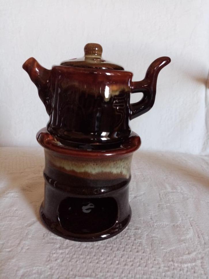 Tisanière/théière en céramique asiatique 1980s, Antiquités & Art, Antiquités | Porcelaine, Enlèvement