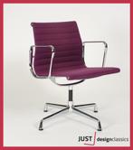 Vitra Eames ea108 Fuchsia Wol Chroom (voorraad:24), Huis en Inrichting, Ophalen, Gebruikt, Vijf, Zes of meer stoelen