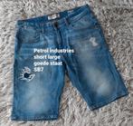 Short jeans Petrol Industries, maat large. Goede staat., Maat 52/54 (L), Blauw, Petrol Industries, Ophalen of Verzenden