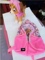 Paw Patrol : 3 rugzakjes, knuffel, dvd, boekje , auto chase, Ophalen of Verzenden, Gebruikt