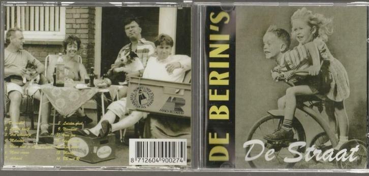 De Berini’s – De Straat (1995), Cd's en Dvd's, Cd's | Nederlandstalig, Zo goed als nieuw, Overige genres, Ophalen of Verzenden