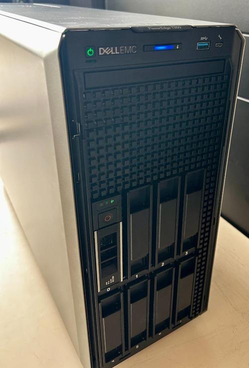 Dell PowerEdge T350 - 1x Xeon E-2334 - 32GB DDR4 - 480GB HDD, Computers en Software, Servers, Zo goed als nieuw, 4 Ghz of meer