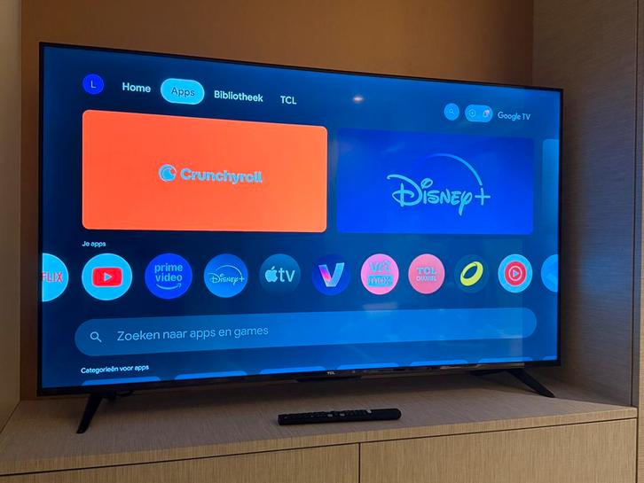 Opportunité ! TCL 50" 4K Littéralement en parfait état, TV, Hi-fi & Vidéo, Télévisions, Comme neuf, LED, 100 cm ou plus, 4k (UHD)