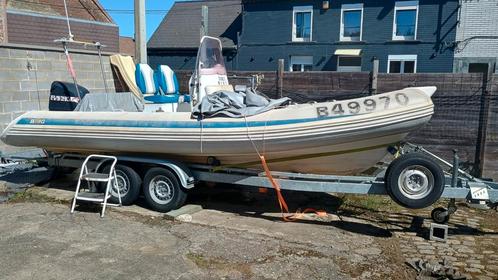 Brig Eagles 600, Watersport en Boten, Rubberboten, Gebruikt, Overige merken, Overige materialen, 120 tot 200 pk, Benzine, Ophalen