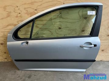 PEUGEOT 207 zilver EZR links 3Deurs deur portier2006-2015 beschikbaar voor biedingen