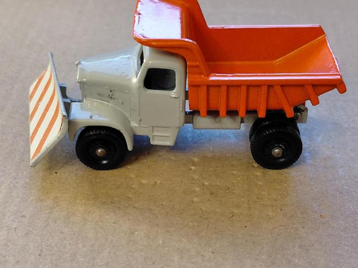 Matchbox 16c Scammell Sneeuwruimer, Hobby en Vrije tijd, Modelauto's | Overige schalen, Zo goed als nieuw, Bus of Vrachtwagen