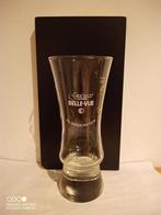 Oud misdruk bierglas Gueuze Lambic Bellevue Ph.Vandenstock, Verzamelen, Ophalen of Verzenden, Zo goed als nieuw, Glas of Glazen