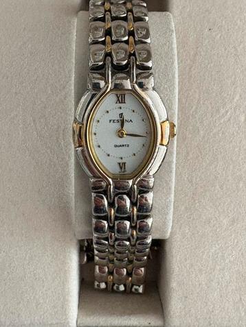FESTINA 22k verguld dameshorloge - vintage 1998 beschikbaar voor biedingen