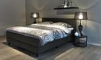 Boxspring 160/200, Huis en Inrichting, Slaapkamer | Boxsprings, Ophalen, Tweepersoons, Zo goed als nieuw, 200 cm