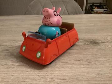 Ensemble de jouets pour voiture Peppa Pig (15 x 10 cm)