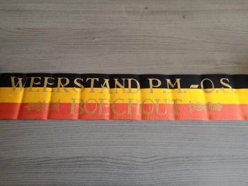 Rouwband Weerstand P.M.-O.S. Boechout 8x60cm verzet beschikbaar voor biedingen