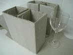 Set van 6 wijnglazen, hoogte 15cm, diameter 6,3cm, nieuw !!!, Verzamelen, Ophalen