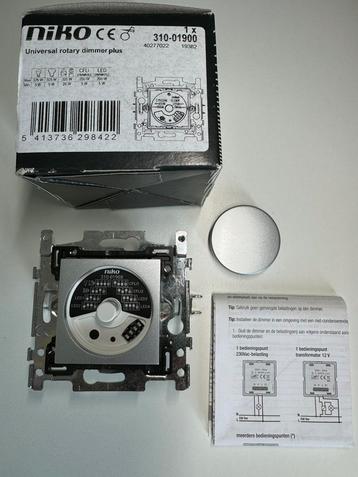 Socle pour variateur à bouton rotatif universel Niko beschikbaar voor biedingen