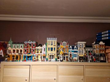 lego modulars incl. dozen en boekjes beschikbaar voor biedingen