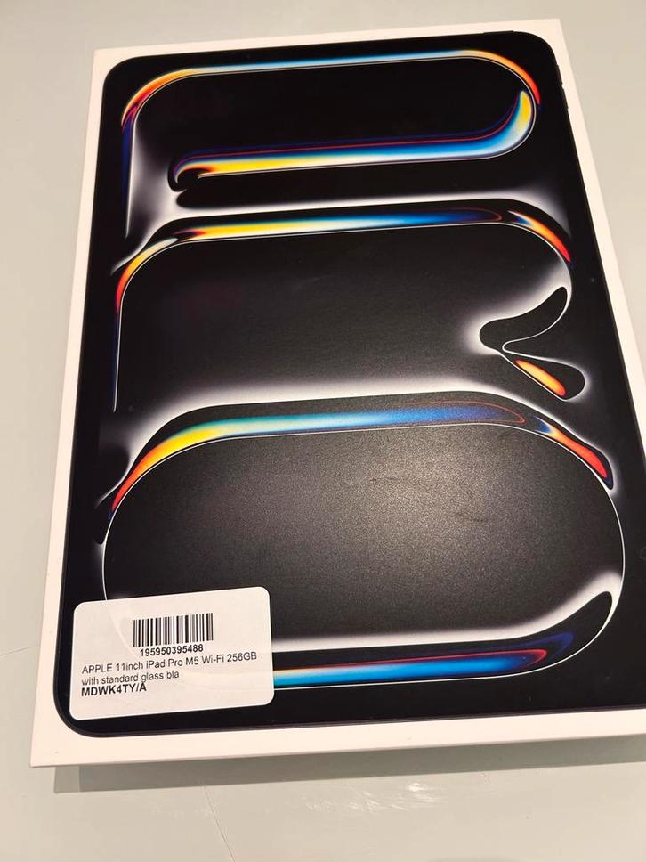 Apple iPad Pro 2026 nieuw 11’’ M5, Informatique & Logiciels, Apple iPad Tablettes, Autres modèles, Wi-Fi, 10 pouces, 256 GB, Noir