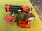 Hilti twee componenten pistool op accu, Doe-het-zelf en Bouw, Ophalen of Verzenden, Zo goed als nieuw