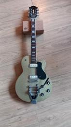 Dearmon m75t - Champagne sparkle (lichte opknapper), Muziek en Instrumenten, Snaarinstrumenten | Gitaren | Elektrisch, Ophalen