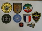 écussons lot armée para marine onu patches badges collection, Collections, Enlèvement ou Envoi, Armée de terre, Emblème ou Badge