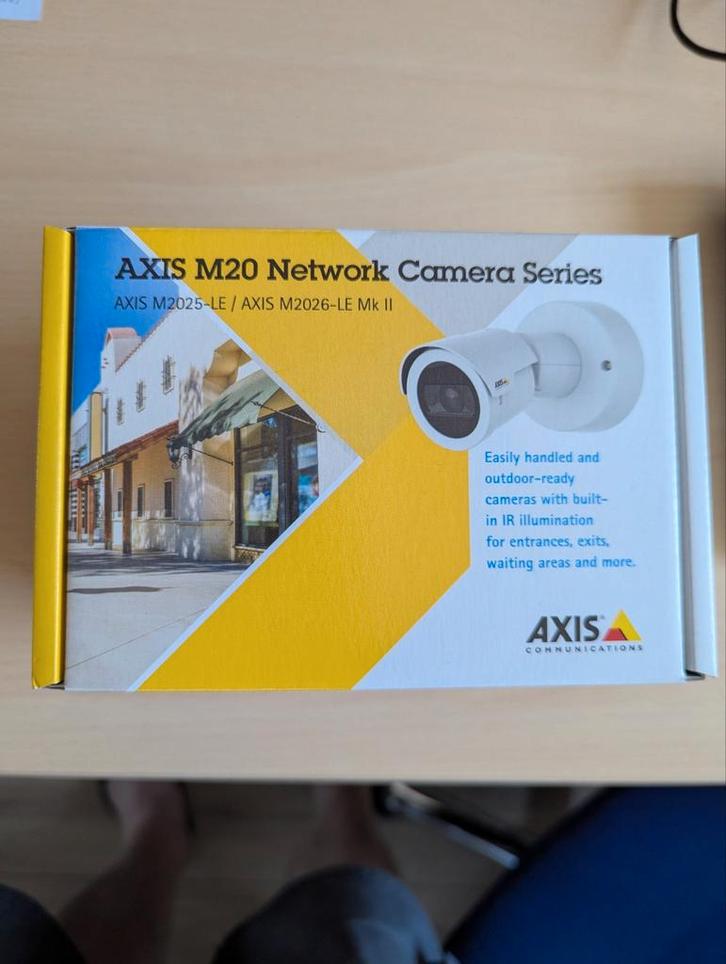 Caméra de surveillance extérieure Axis M2025-LE Noire, Audio, Tv en Foto, Videobewaking, Zo goed als nieuw, Ophalen of Verzenden