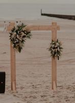Trouwboog backdrop te koop, Ophalen, Zo goed als nieuw