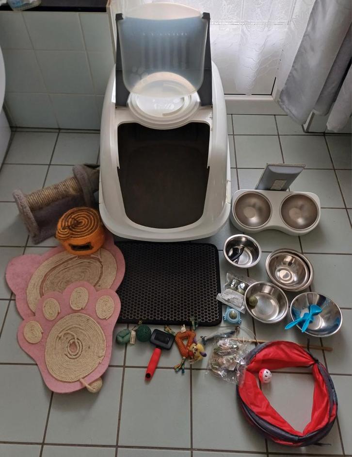 Lot artciles pour chat, Animaux & Accessoires, Accessoires pour chiens, Enlèvement