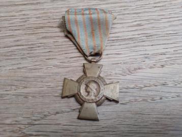 Croix du combattant française ww1/ww2, Envoi, Armée de terre, Ruban, Médaille ou Ailes