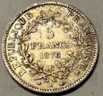 5 francs 1876 république française (réf 19), Enlèvement ou Envoi, France, Monnaie en vrac, Argent