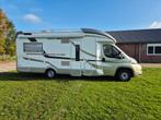 Mobilhome + automaat +enkele bedden + hefbed, Caravans en Kamperen, Mobilhomes, Automaat, Ringverwarming, Fiat, Elektrische ramen