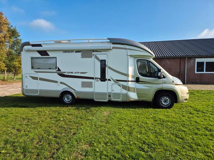 Mobilhome + automaat +enkele bedden + hefbed, Caravans en Kamperen, Mobilhomes, Particulier, Fiat, Fiat, Automaat, Rondzit, Ringverwarming