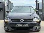 Volkswagen Jetta 1.6 CR TDi DSG NAVIGATION/ CRUISE/ GARANTIE, Gebruikt, Zwart, 4 cilinders, Zwart